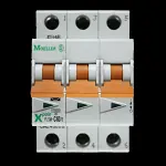 MOELLER 63 AMP CURVE C 10kA TRIPLE POLE MCB CIRCUIT BREAKER PLSM-C63/3