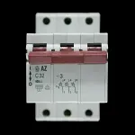 MOELLER 32 AMP CURVE C 10kA TRIPLE POLE MCB CIRCUIT BREAKER AZ C32-3