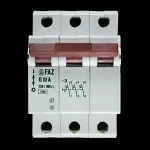 MOELLER 10 AMP TYPE G M6 TRIPLE POLE MCB CIRCUIT BREAKER FAZ G10A-3