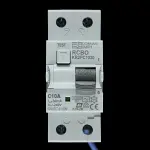 DORMAN SMITH 10 AMP CURVE C 10kA 30mA DOUBLE POLE RCBO TYPE AC KR2PC1030