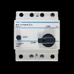 HAGER 80 AMP 30mA DOUBLE POLE RCD TYPE AC U780 F0 20025