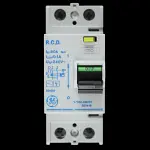 GENERAL ELECTRIC 80 AMP 100mA RCD DOUBLE POLE TYPE AC 660446 V/304-028101