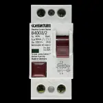 CONTACTUM 40 AMP 6kA 30mA DOUBLE POLE RCD TYPE AC B4003/2