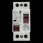 F&G 63 AMP 100mA DOUBLE POLE RCD TYPE AC NFIN 63/0,1