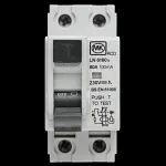MK 80 AMP 100mA DOUBLE POLE RCD TYPE AC LN 6180s