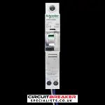SCHNEIDER 16 AMP CURVE C 10kA 30mA RCBO TYPE A IC60H A9D11816 ACTI9
