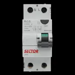 SECTOR 63 AMP 30mA DOUBLE POLE RCD TYPE AC 606500