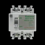 CRABTREE 100 AMP 100mA DOUBLE POLE RCCB RCD 721/100
