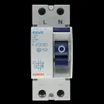 GEWISS 80 AMP 30mA DOUBLE POLE RCD TYPE AC 80/0.03 GW94793 SD
