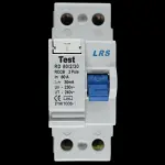 LRS 80 AMP 30mA DOUBLE POLE RCCB RD80/2/30