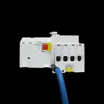 SCHNEIDER 63 AMP 30mA FOUR POLE EARTH LEAKAGE ADD-ON BLOCK TYPE A VIGI A9V02763