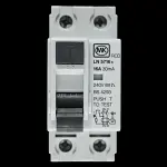 MK 16 AMP 30mA DOUBLE  POLE RCD TYPE AC 240V LN 5716s