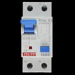 TECHNA 40 AMP CURVE C 10kA 30mA DOUBLE POLE RCBO RTEC X3 2C40-030
