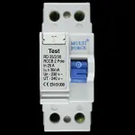 MULTI FORCE 25 AMP 30mA DOUBLE POLE RCCB RD25/2/30