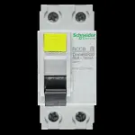 SCHNEIDER 80 AMP 30mA DOUBLE POLE RCCB RCD TYPE AC DOM80R30