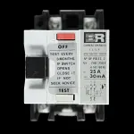 BR 25 AMP 30mA DOUBLE POLE ELCB H06-S02502-030M