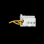 MERLIN 125 AMP 1000mA TRIPLE POLE TIME DELAYED ADD-ON BLOCK 18559 VIGI C120