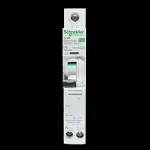 SCHNEIDER 6 AMP CURVE B 10kA 30mA RCBO TYPE A A9D56806 PoN ACTI9 IC60H