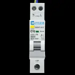 EUROPA 10 AMP CURVE C 6kA 30mA RCBO TYPE AC EUB1RC.10/1C