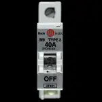 BILL 40 AMP TYPE 3 M9 MCB CIRCUIT BREAKER 3T401