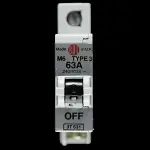 BILL 63 AMP TYPE 3 M6 MCB CIRCUIT BREAKER 3T631