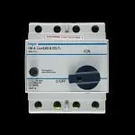 HAGER 100 AMP 30mA DOUBLE POLE RCD TYPE AC CD 285B 164114
