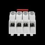 SQUARE D 125 AMP FOUR POLE MAIN SWITCH DISCONNECTOR QO4100M