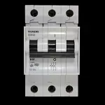 SIEMENS 32 AMP CURVE B 6kA TRIPLE POLE MCB CIRCUIT BREAKER 5SX23