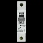 MK 6 AMP CURVE C 6kA MCB CIRCUIT BREAKER SENTRY 8706s
