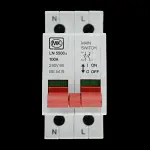 MK 100 AMP DOUBLE POLE MAIN SWITCH DISCONNECTOR AC22 LN 5500s