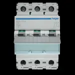 HAGER 10 AMP CURVE C 10kA TRIPLE POLE MCB CIRCUIT BREAKER 461580 NCN310A