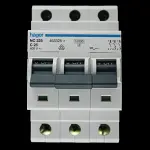 HAGER 25 AMP CURVE C 10kA TRIPLE POLE MCB CIRCUIT BREAKER NC325 463325