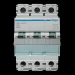 HAGER 40 AMP CURVE D 10kA TRIPLE POLE MCB CIRCUIT BREAKER NDN340A 461928