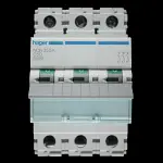 HAGER 50 AMP CURVE C 10kA TRIPLE POLE MCB CIRCUIT BREAKER NCN350A 461587