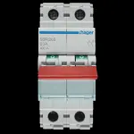 HAGER 63 AMP DOUBLE POLE MAIN SWITCH DISCONNECTOR SBR263