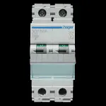 HAGER 10 AMP CURVE C 10kA DOUBLE POLE MCB CIRCUIT BREAKER NCN210A 461565