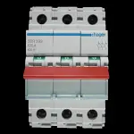 HAGER 125 AMP TRIPLE POLE MAIN SWITCH DISCONNECTOR SBR399