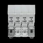HAGER 6 AMP CURVE C 25kA FOUR POLE MCB CIRCUIT BREAKER NR406 478406