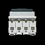 HAGER 50 AMP CURVE C 10kA FOUR POLE MCB CIRCUIT BREAKER NC450 463450