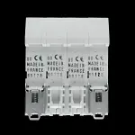 HAGER 50 AMP CURVE C 10kA FOUR POLE MCB CIRCUIT BREAKER NC450 463450