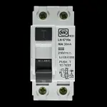 MK 16 AMP 30mA DOUBLE POLE RCD TYPE AC 230V LN 5716s