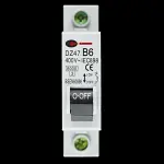 CGD 6 AMP CURVE B 6kA MCB CIRCUIT BREAKER DZ47