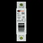 CGD 6 AMP CURVE B 6kA MCB CIRCUIT BREAKER 230V EC