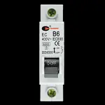 CGD 6 AMP CURVE B 6kA MCB CIRCUIT BREAKER 400V EC