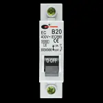 CGD 20 AMP CURVE B 6kA MCB CIRCUIT BREAKER 400V EC