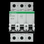 CRABTREE 6 AMP CURVE B 10kA TRIPLE POLE MCB CIRCUIT BREAKER 6HT06B LOADSTAR