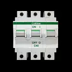 CRABTREE 40 AMP CURVE C M9 TRIPLE POLE MCB CIRCUIT BREAKER POLESTAR