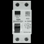 MK 100 AMP 30mA DOUBLE POLE RCD TYPE A K56100S