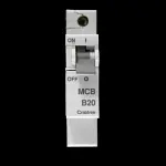CRABTREE 20 AMP CURVE B M6 MCB CIRCUIT BREAKER STARBREAKER