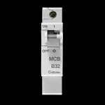 CRABTREE 32 AMP CURVE B M6 MCB CIRCUIT BREAKER STARBREAKER
